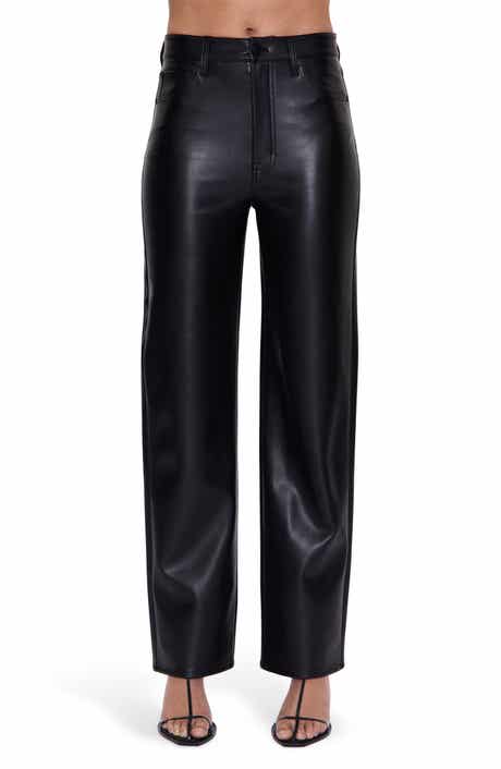 Pistola Cassie Coated Straight Leg Jeans