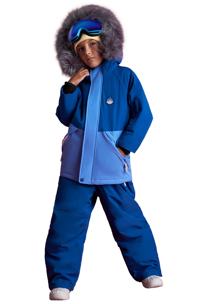 Roarsome Reef the Shark Ski Jacket, Alternate, color, Blue