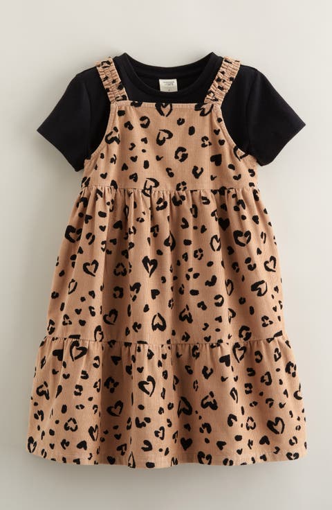 Kids' Corduroy Dress & T-Shirt Set (Toddler, Little Kid & Big Kid)
