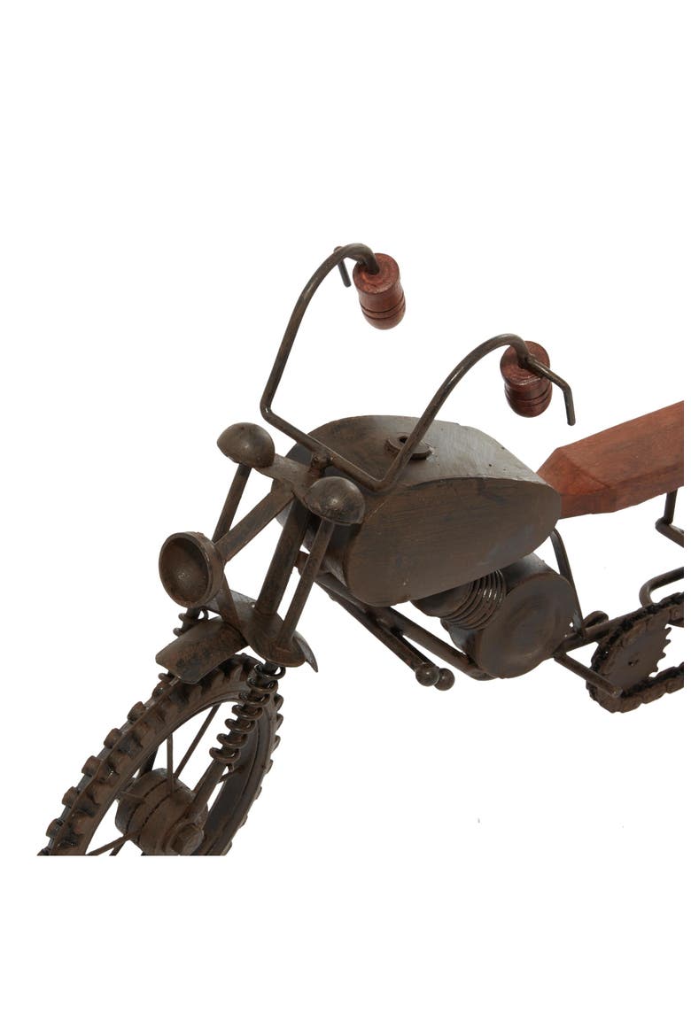 Motorcycle Sculpture, Alternate, color, BLACK