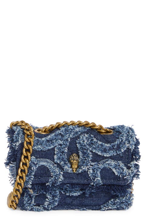 Micro Kensington Faux Leather Crossbody Bag