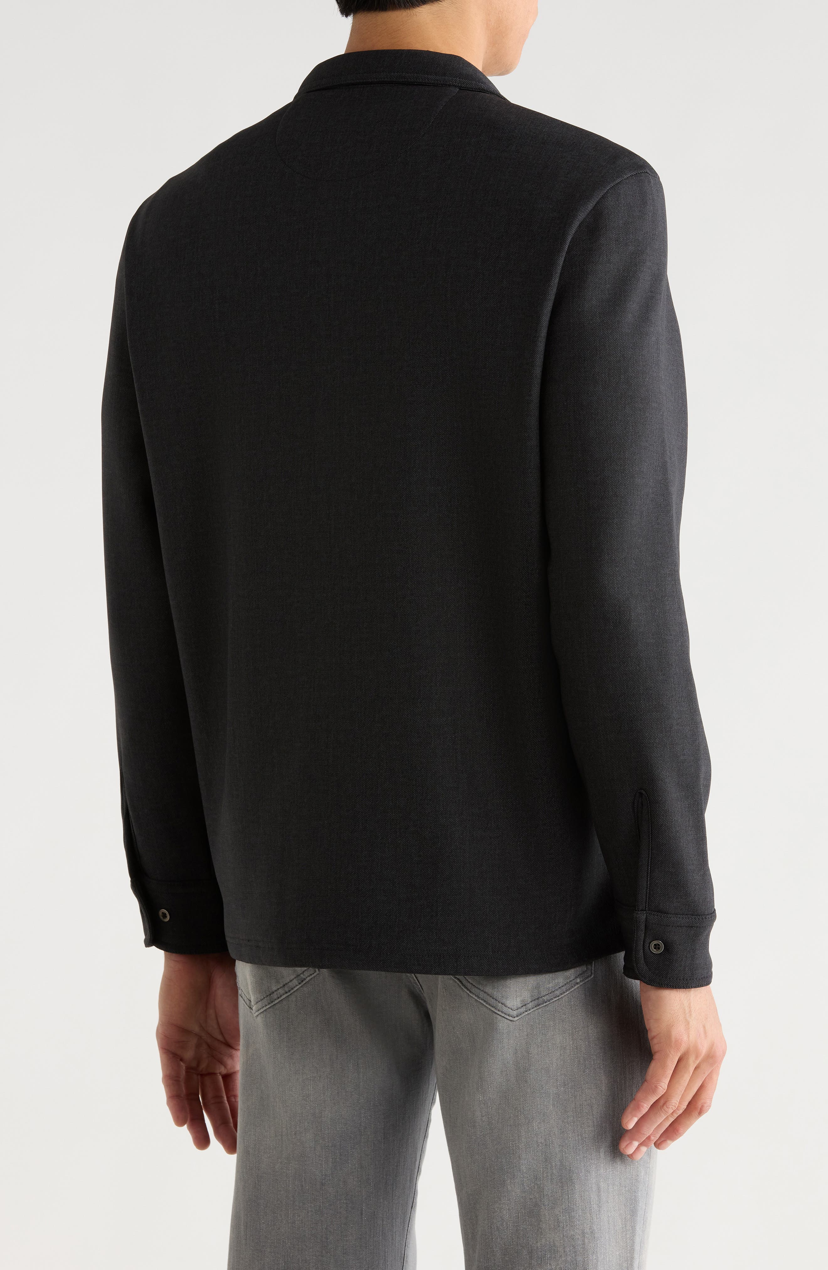 Zip Shirt Jacket - image 2