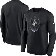 Nike Men's Nike Black Las Vegas Raiders Icon Legend Performance Long Sleeve T-Shirt