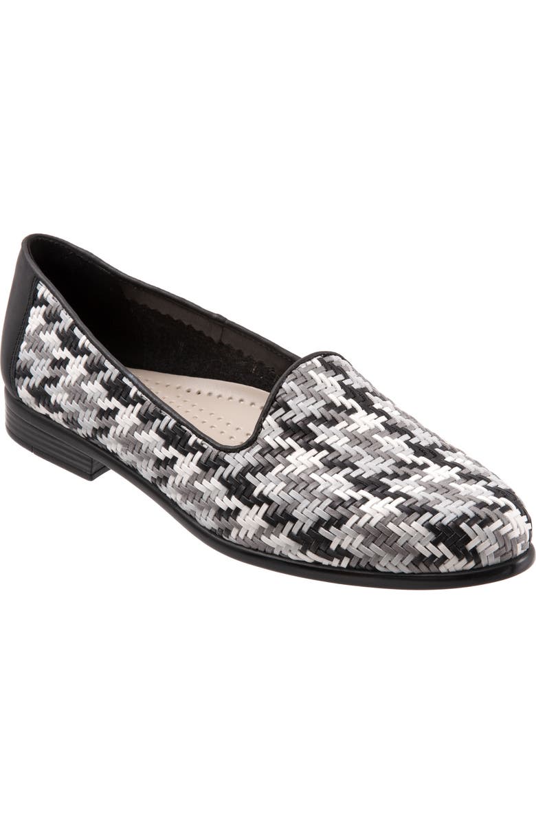 Trotters Liz Flat, Main, color, Blk Multi