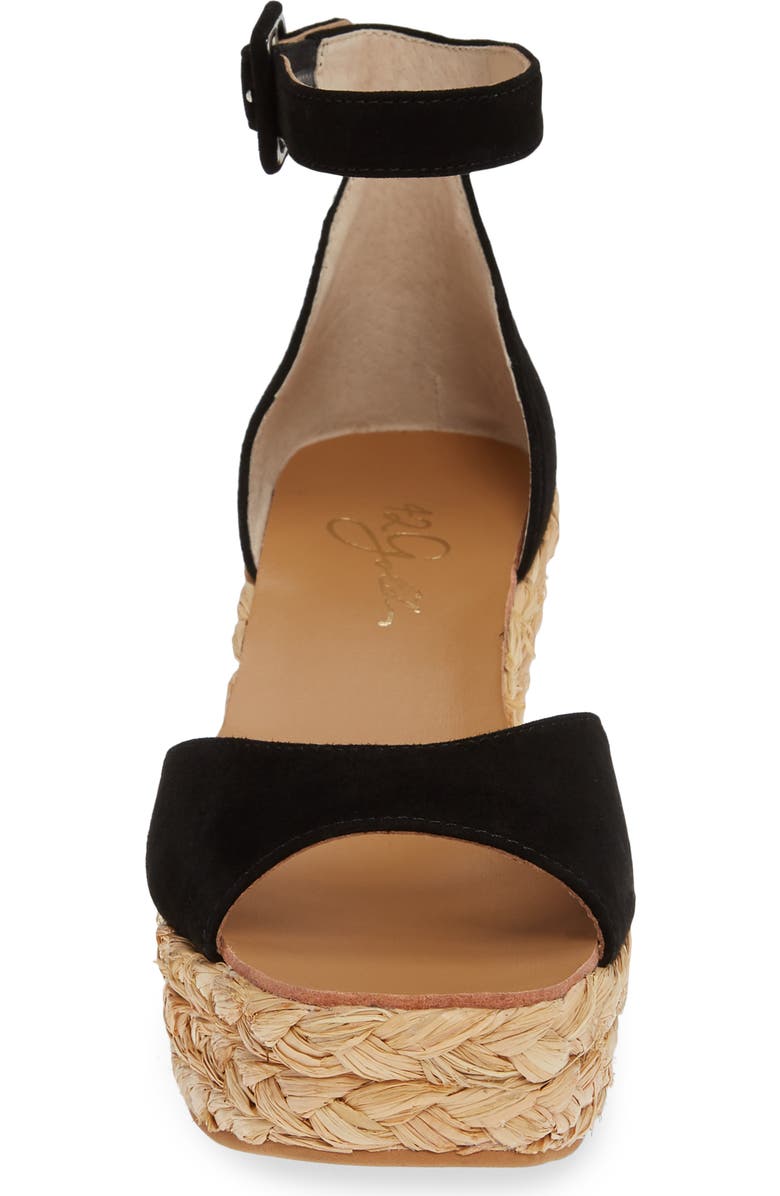 42 Gold Mindie Platform Wedge Sandal, Alternate, color,