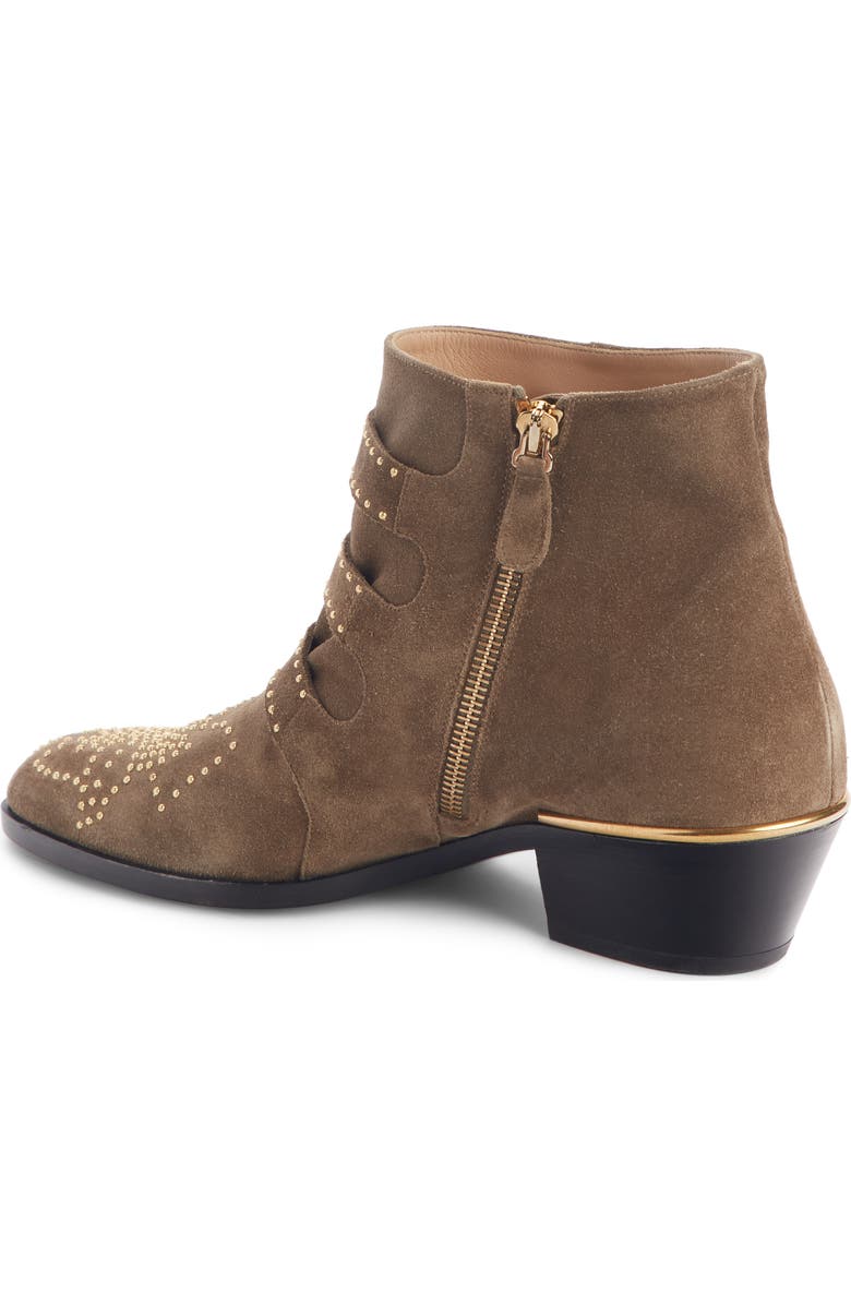 Chloé Susanna Stud Buckle Bootie, Alternate, color,