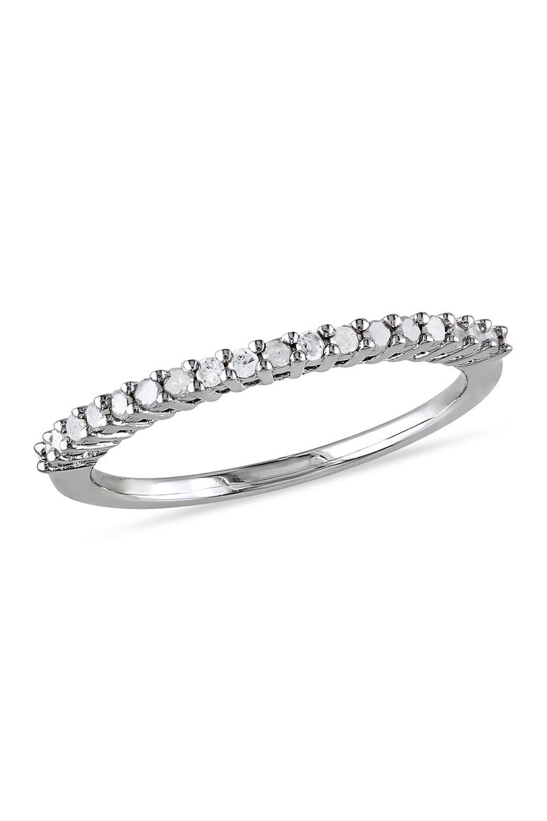 Diamond Anniversary Ring - 0.20ct., Main, color, SILVER