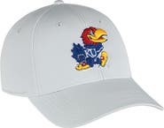 AHEAD Men's Ahead  Stone Kansas Jayhawks Stratus AeroSphere Adjustable Hat