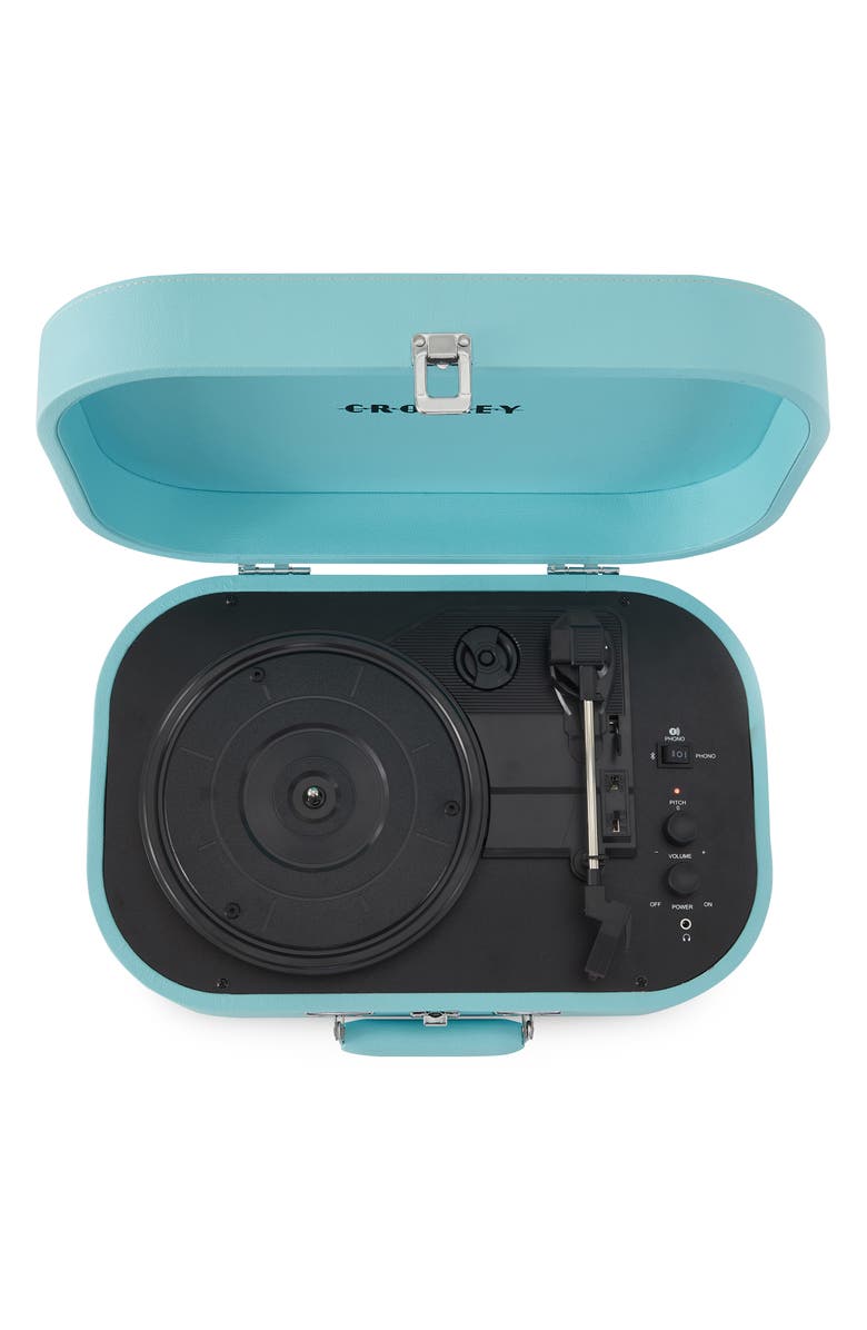 Crosley Radio Discovery Record Player, Alternate, color, Aqua
