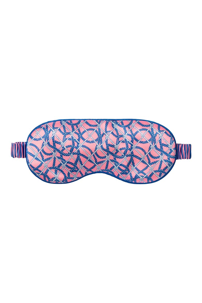 Pure Silk Sleep Mask - Yacht Club, Alternate, color, YACHT CLUB