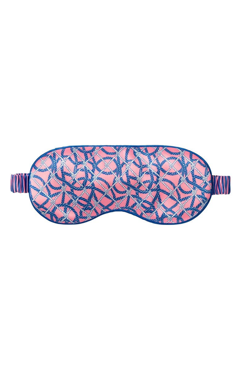 slip Pure Silk Sleep Mask - Yacht Club, Alternate, color, Yacht Club