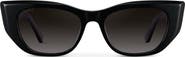 WMP Eyewear Evelyn - 50mm Cat-eye Polarized Sunglasses