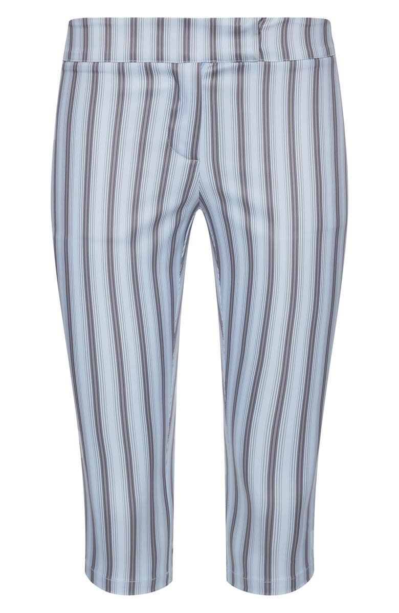 LIONESS Frost Stripe Capris, Alternate, color, Blue Stripe