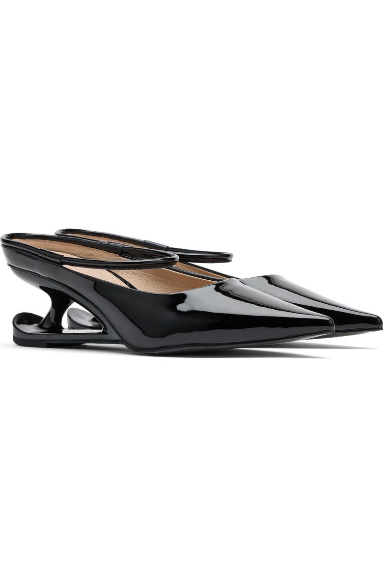 MARC NOLAN Sophia Leather Strap Pumps, Alternate, color, Black Patent