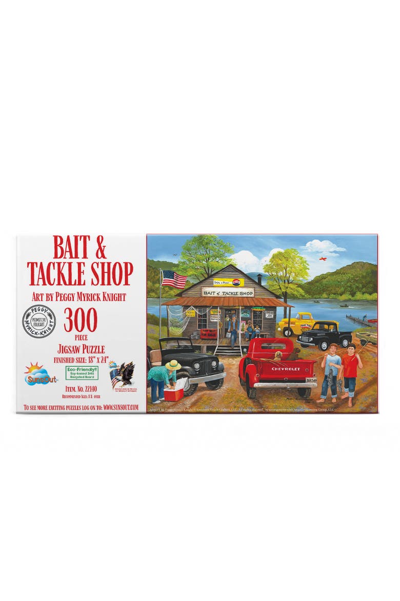 Bait    Tackle Shop 300 piece Jigsaw Puzzle for Adults, Alternate, color, Multicolor