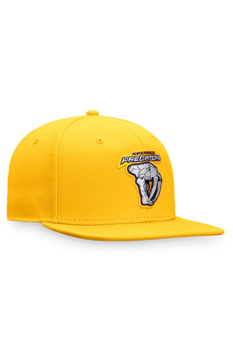 FANATICS Men's Fanatics Branded Gold Nashville Predators Special Edition Fitted Hat, Alternate, color, 