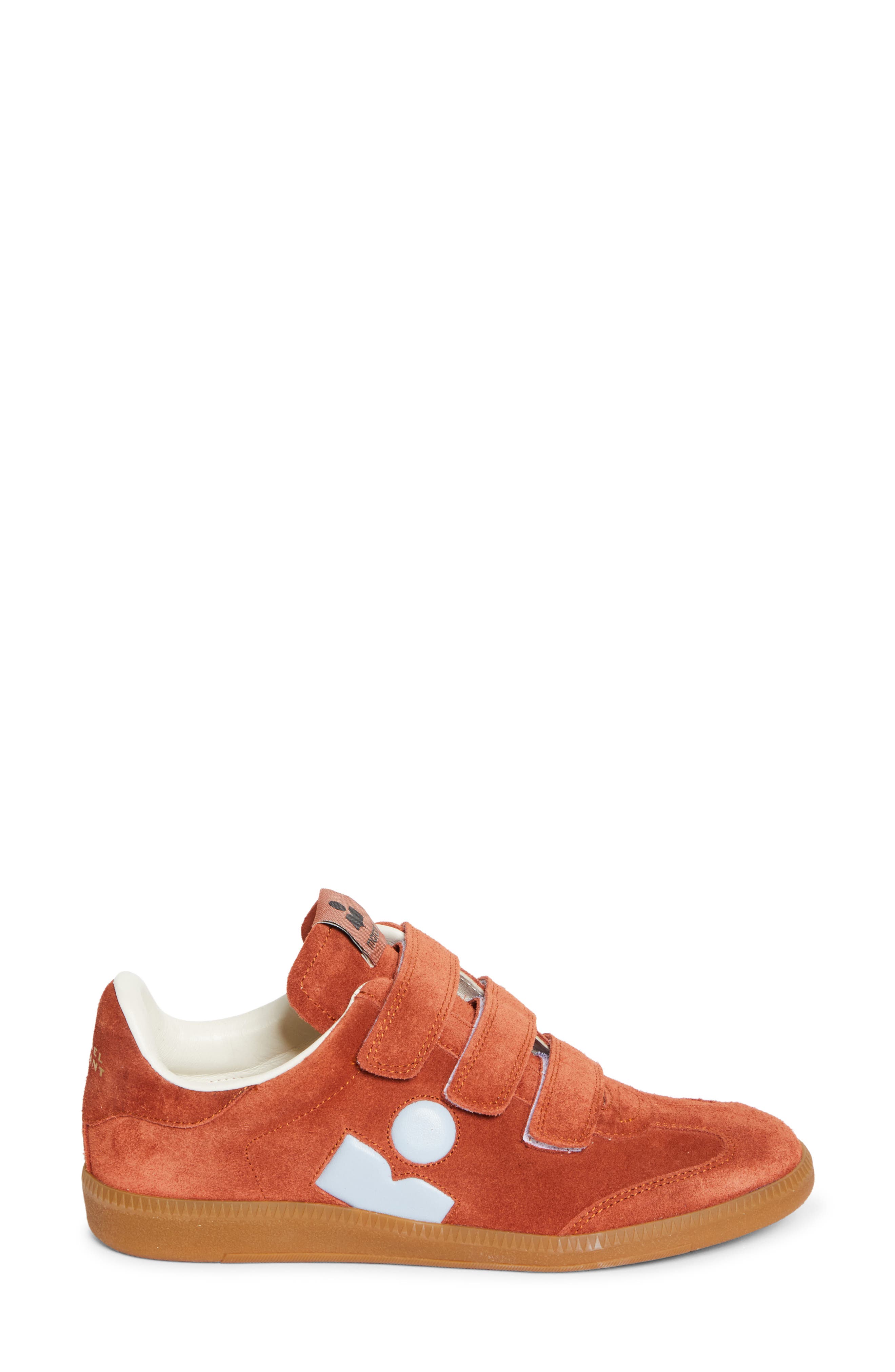 Beth Low Top Sneaker, Alternate, color, BRLB BRICK/ LIGHT BLUE