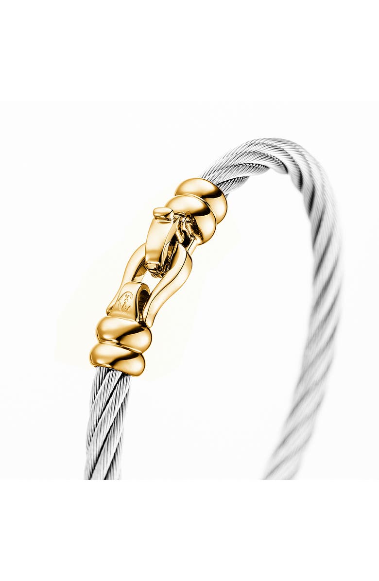 CHARRIOL Ibiza Bangle, Alternate, color, Steel/ Gold