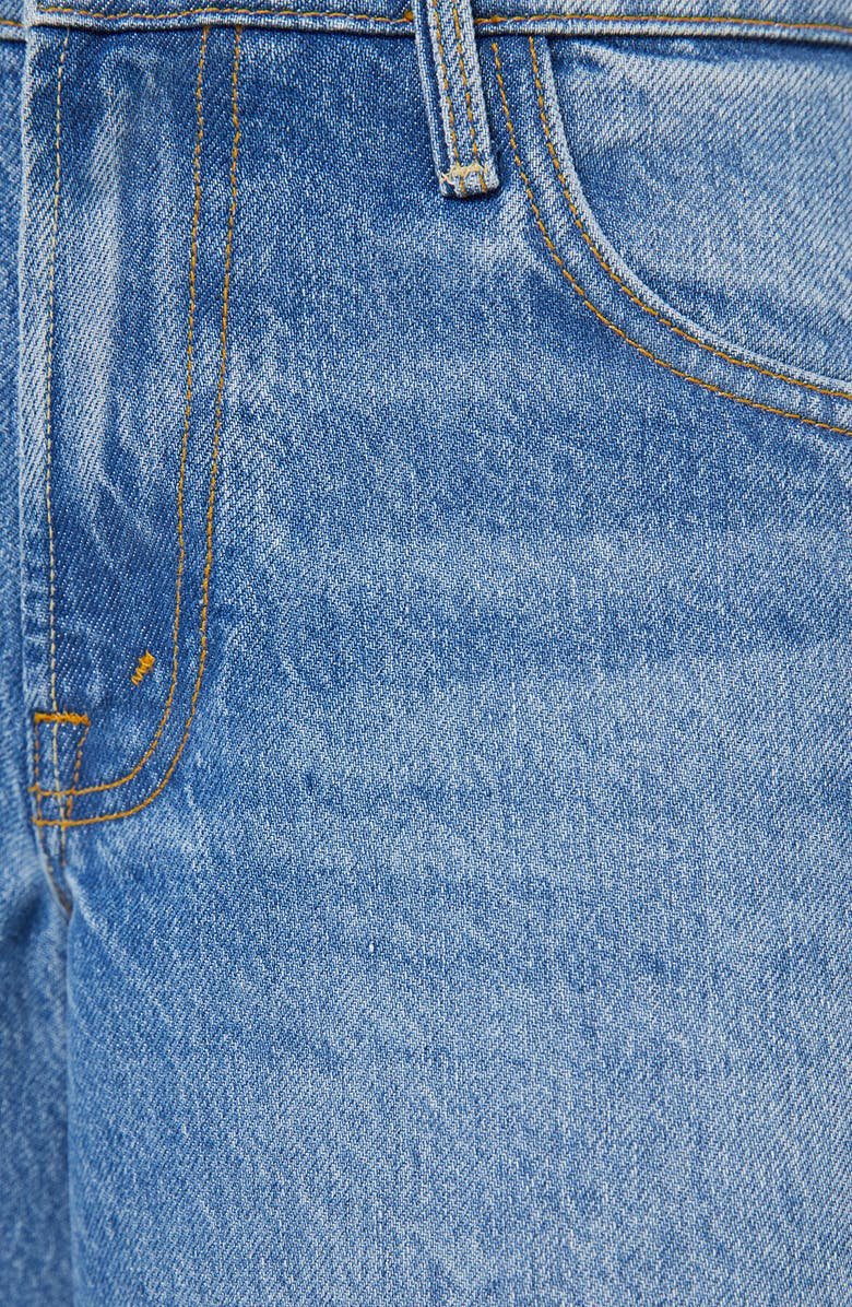 MOTHER The Rigatoni Bermuda Carpenter Shorts, Alternate, color, Jell-O Shots