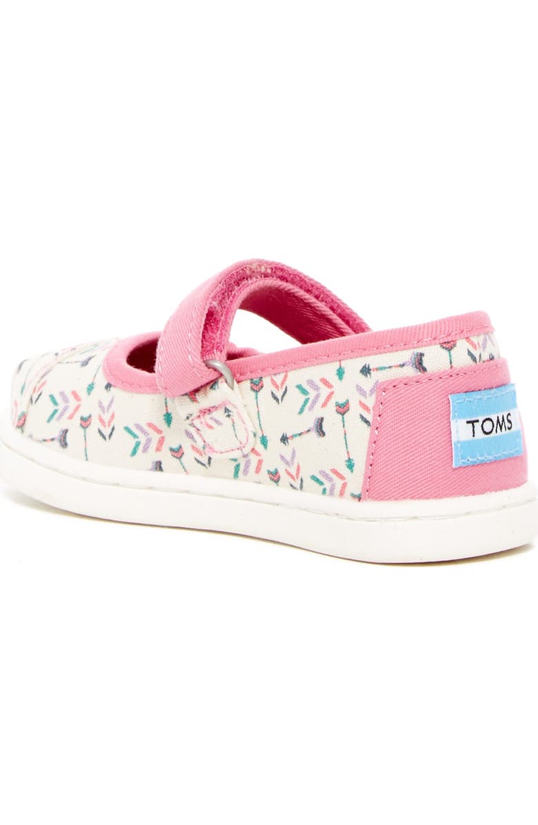 TOMS Arrow Print Mary Jane Flat, Alternate, color,