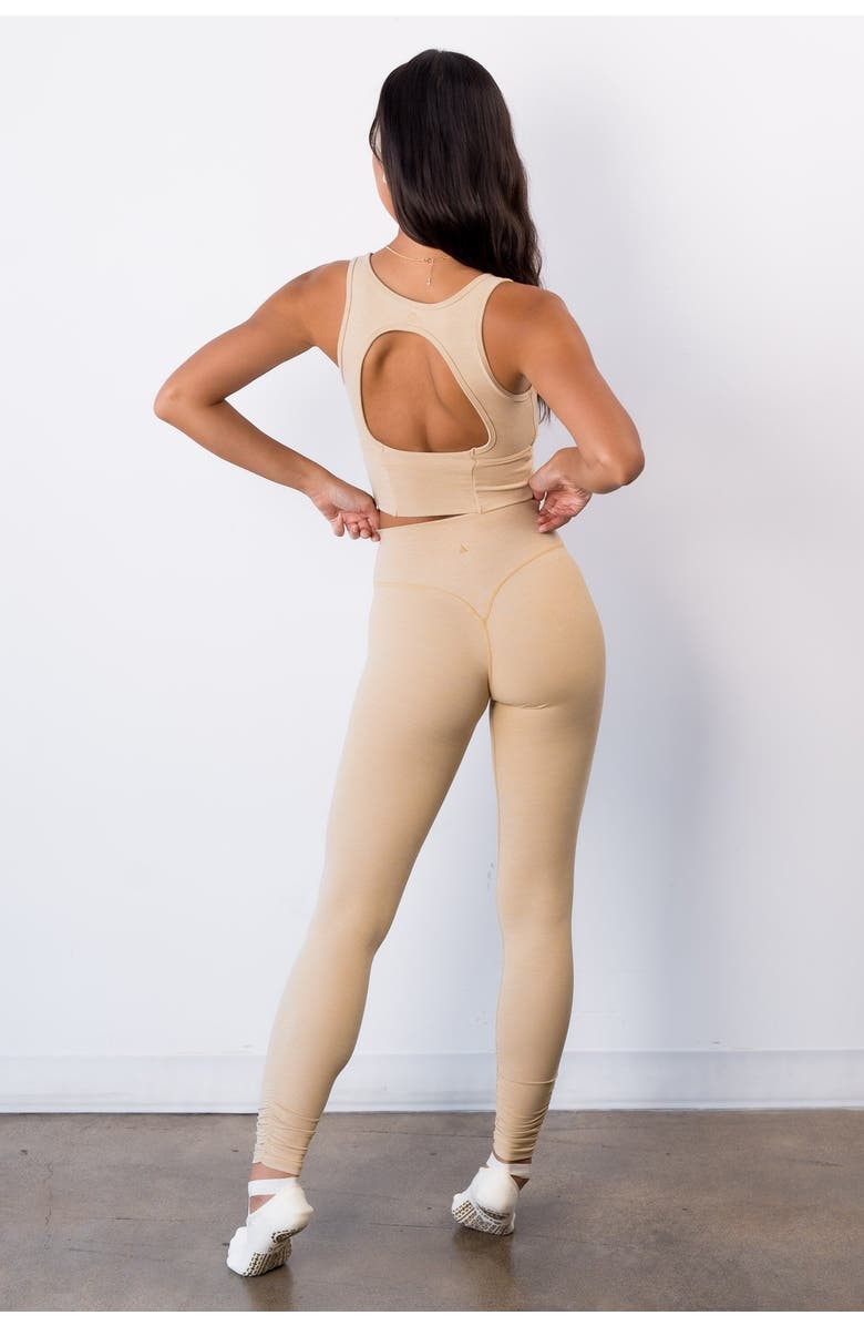 Vitality Daydream Gather Pant, Alternate, color, Caramel Macchiato