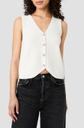 French Connection Mozart Rib V-Neck Vest