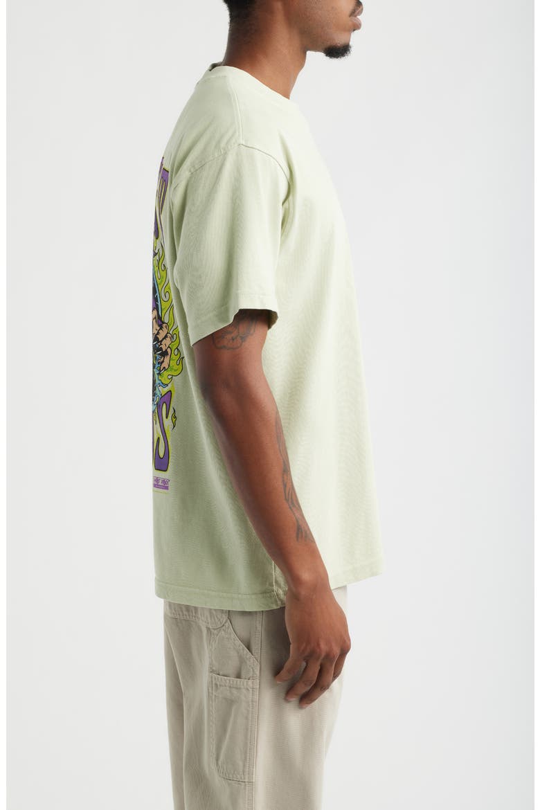 No Rules No Limits Cotton Graphic T-Shirt, Alternate, color, PISTACHIO