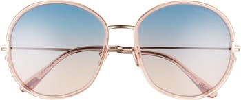 TOM FORD Hunter 58mm Round Sunglasses | Nordstromrack