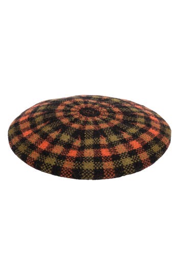 San Diego Hat Wool Blend Beret In Multi
