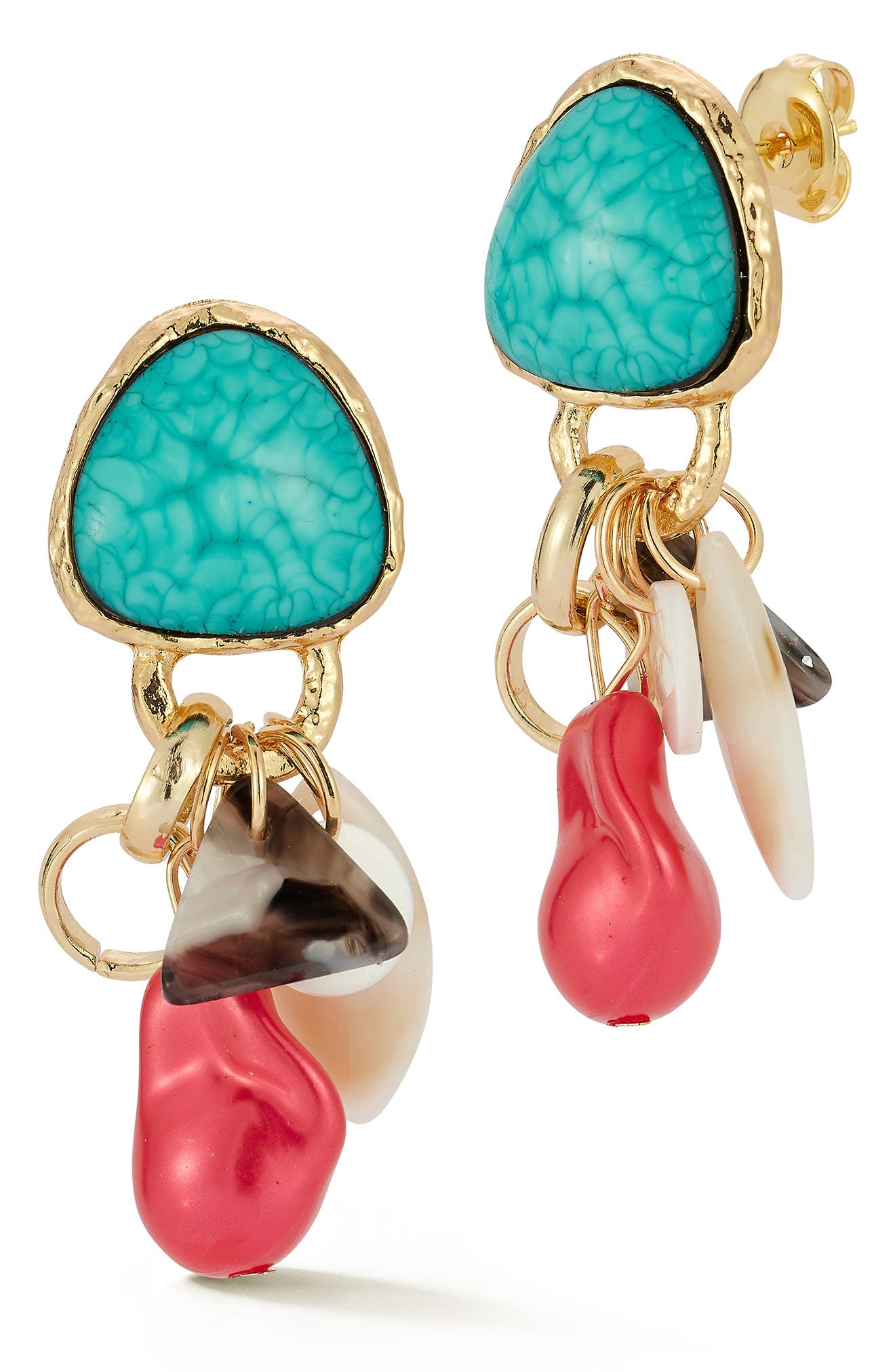 SPHERA MILANO Statement Drop Earrings