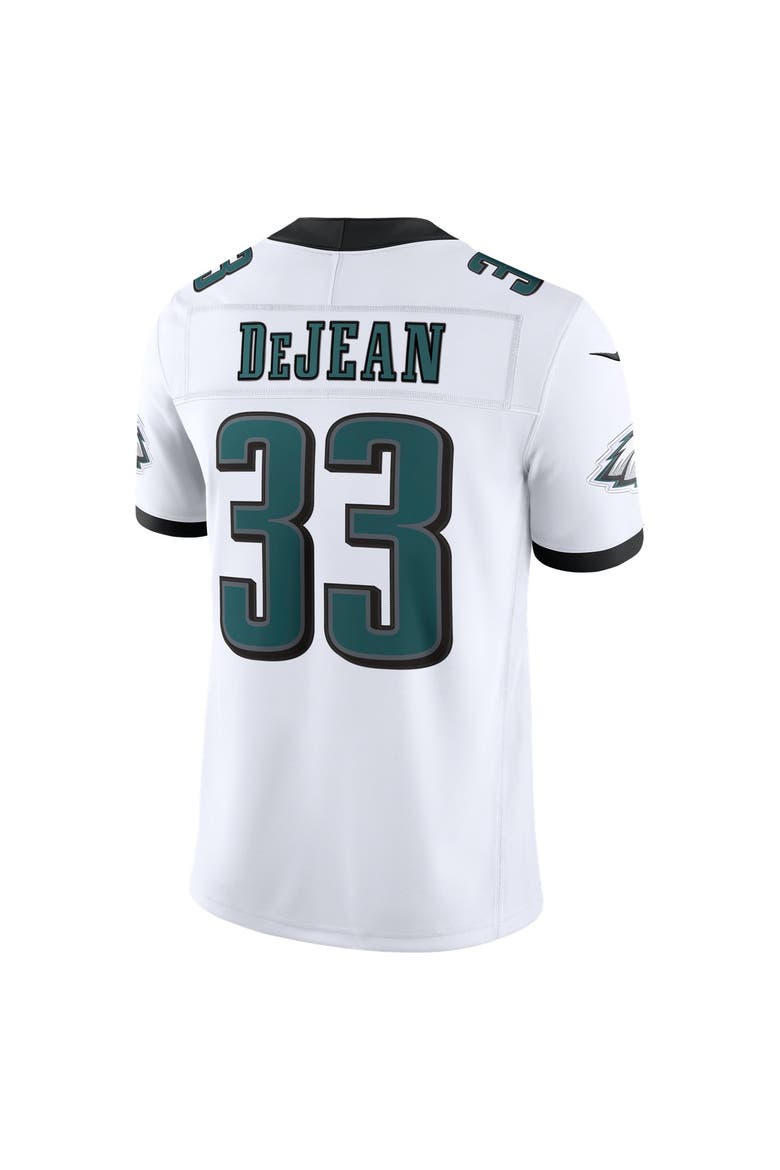 Men's Nike Cooper DeJean White Philadelphia Eagles Vapor F.U.S.E. Stitched Limited Jersey, Alternate, color, White