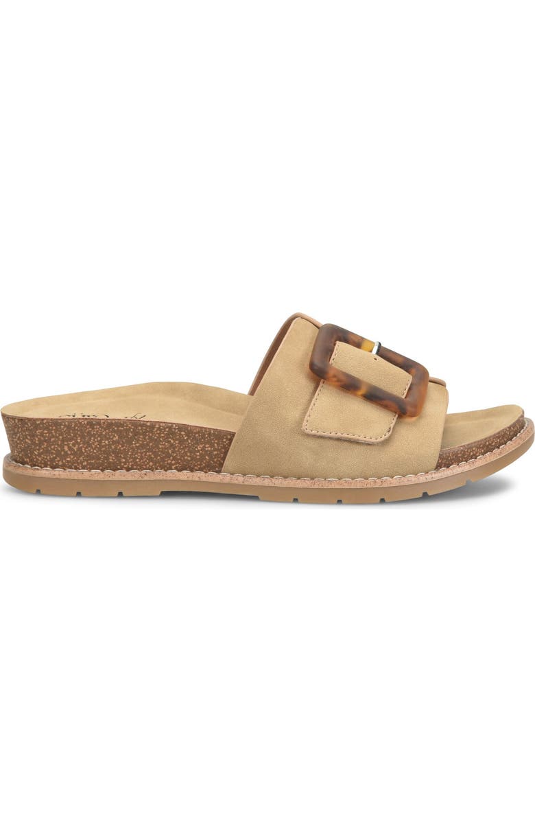 EUROSOFT Galilee Slide Sandal, Alternate, color, Clay