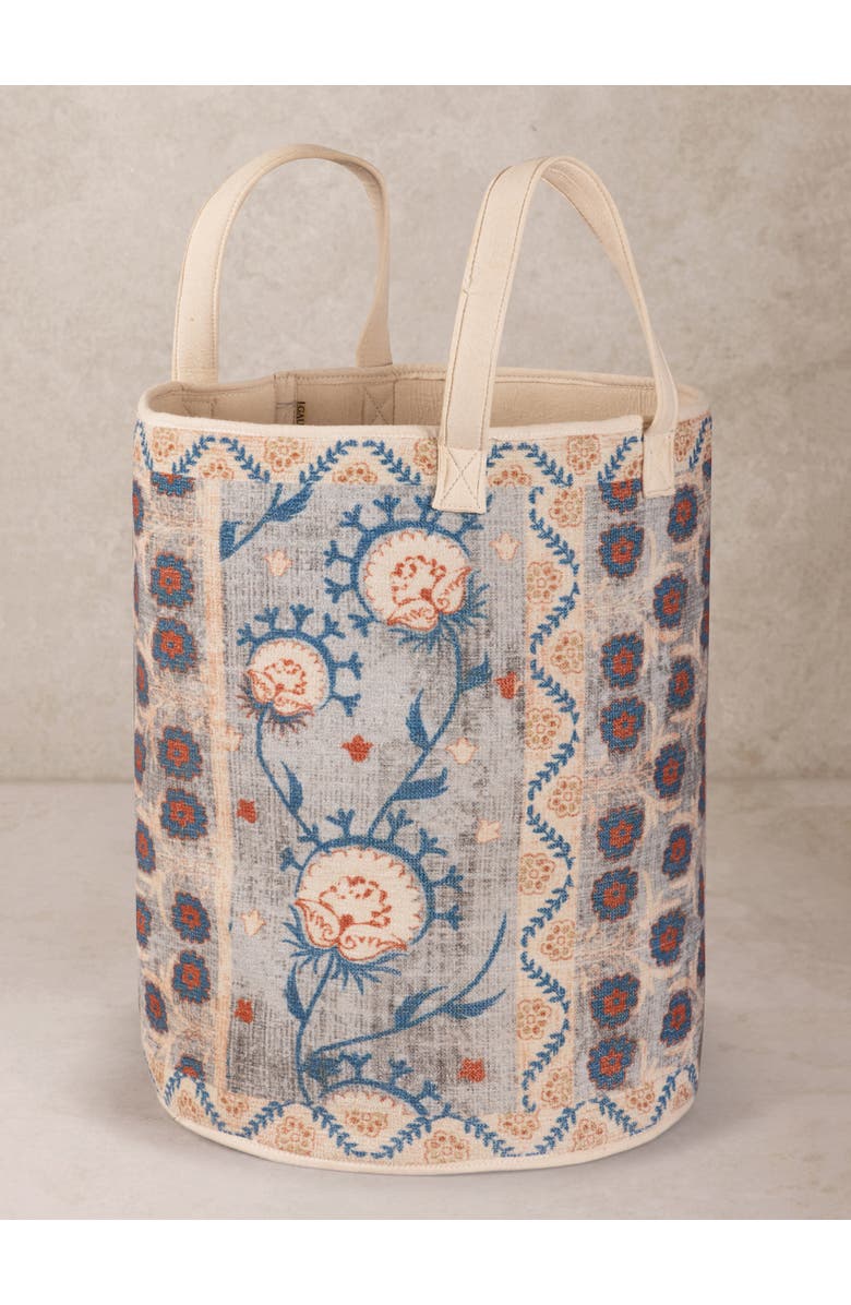 GAURI KOHLI Gilmore Laundry Hamper 14" x 20", Main, color,