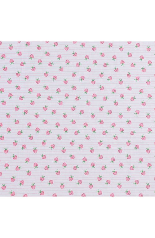 Laura Ashley Sweet Ladybugs Sheet Set In Lt-pastel Pink