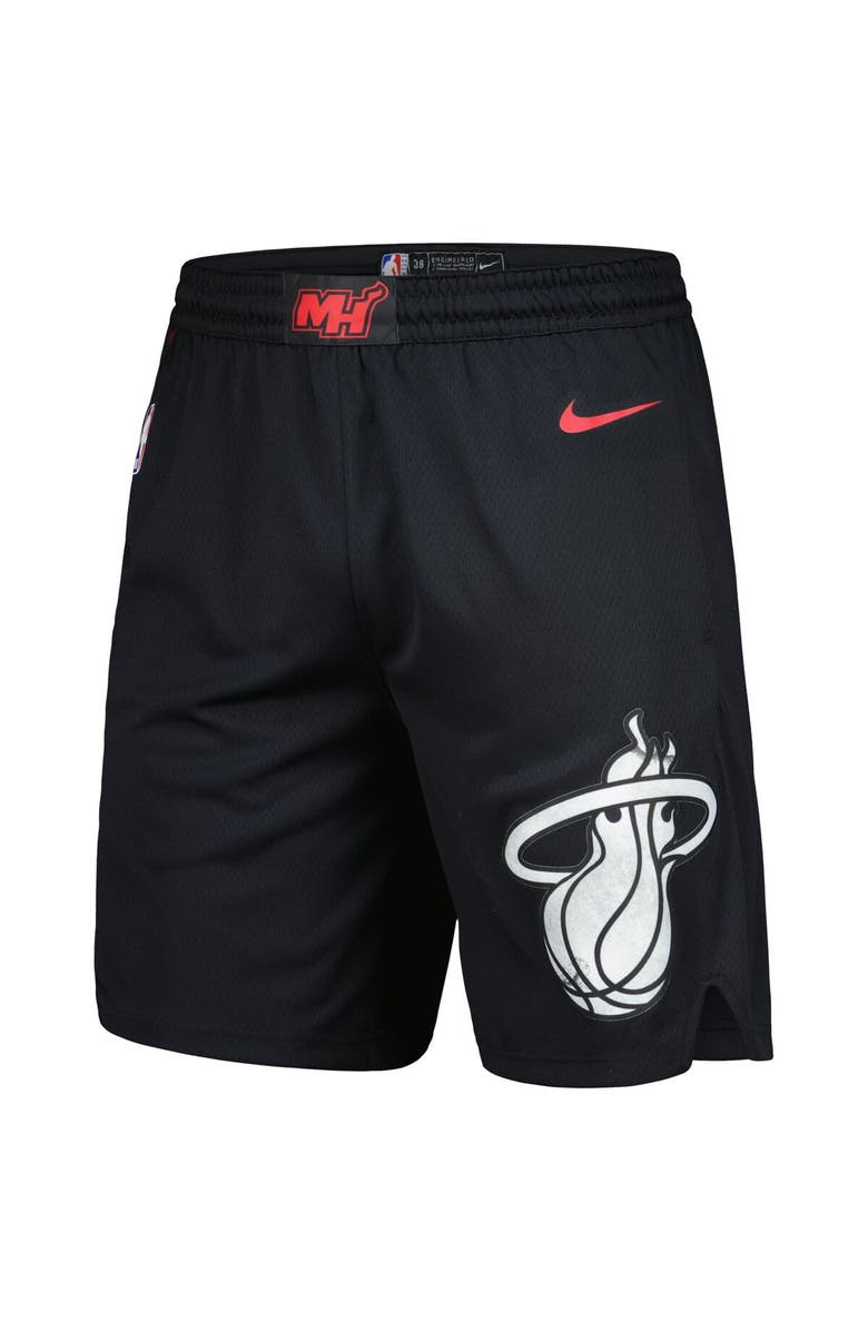 Nike Men's Nike  Black Miami Heat 2023/24 City Edition Swingman Shorts, Alternate, color, 