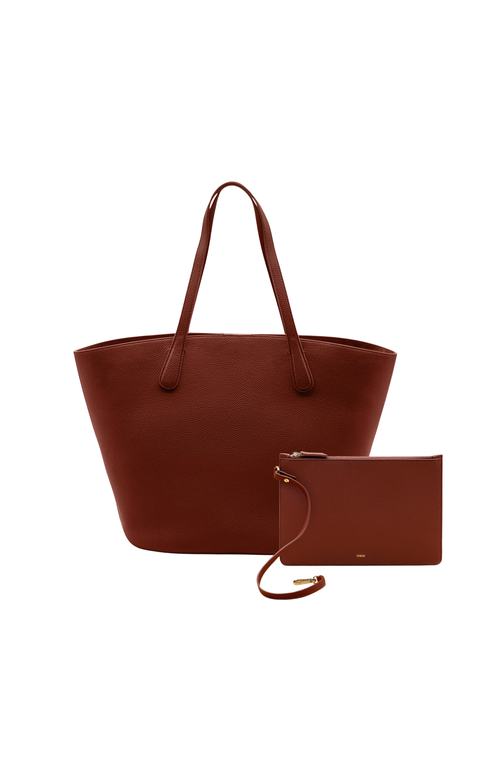 ITALIC ITALIC SIENNA LEATHER TOTE AND ALBEE LEATHER CARD HOLDER BUNDLE