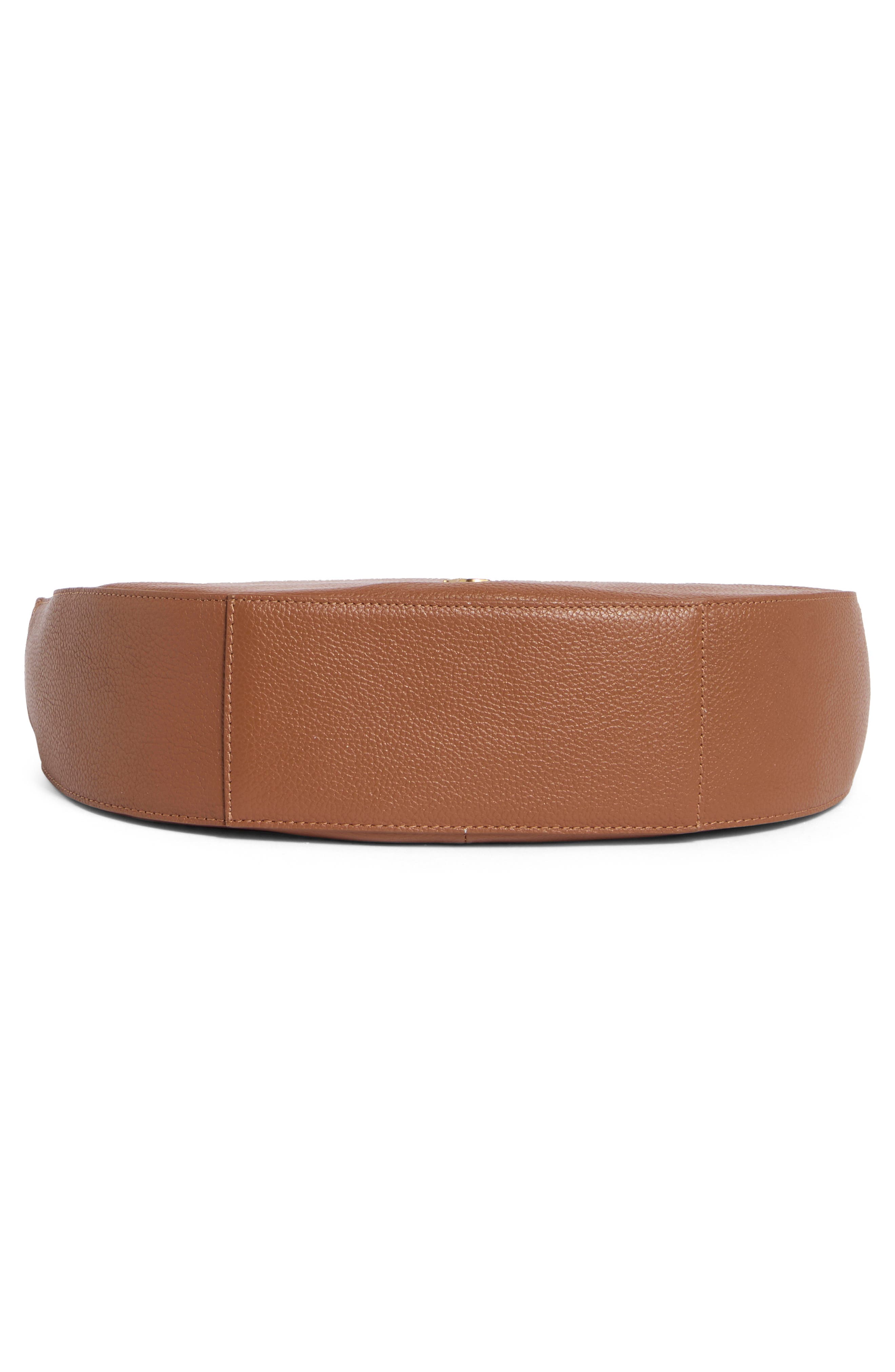 Orlie Leather Crossbody Bag, Alternate, color, CARMELLO COW TEXAS LE