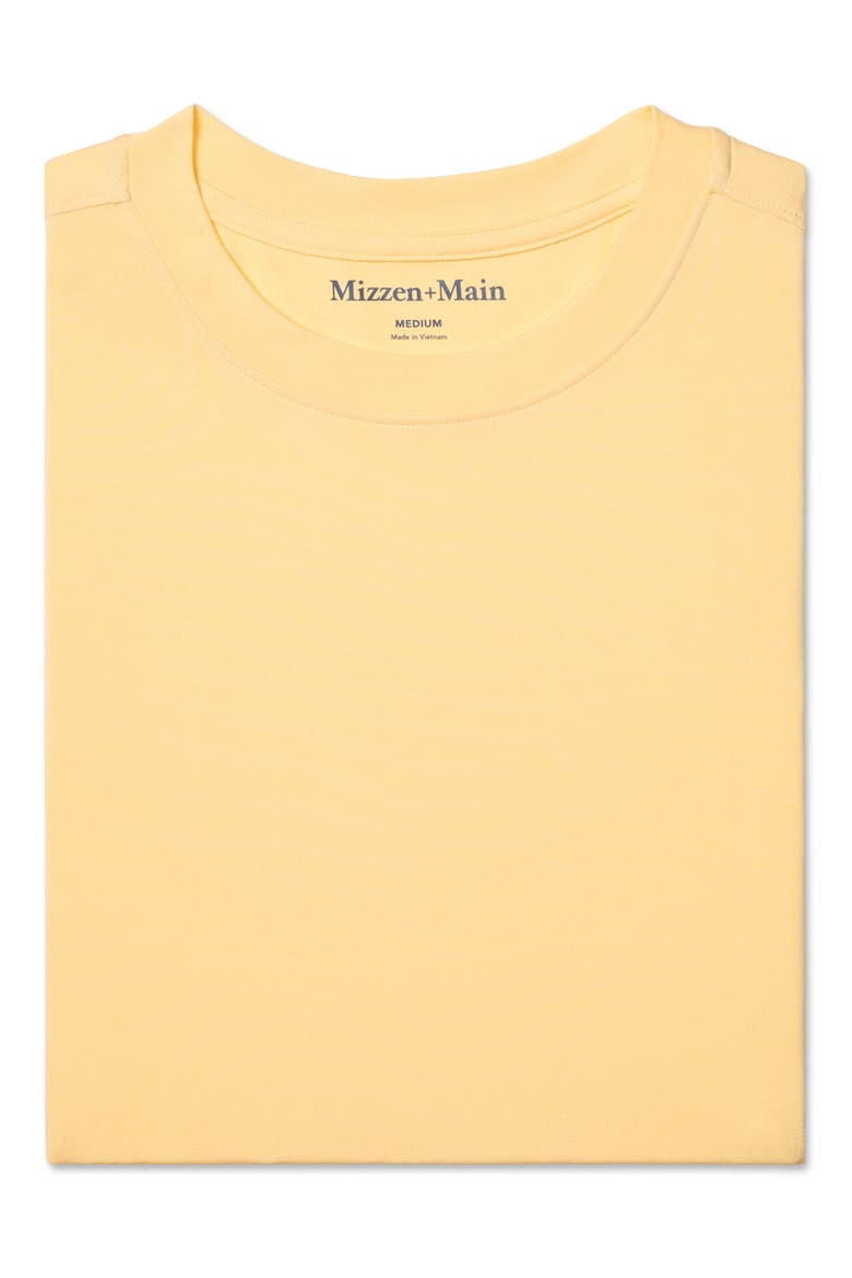 Knox Solid Yellow T-Shirt, Alternate, color, CORNSILK