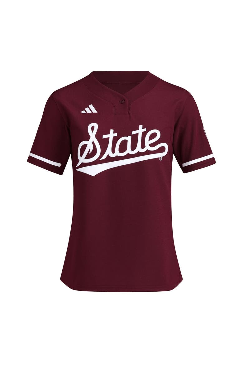 Women's adidas  Maroon Mississippi State Bulldogs Replica Softball Jersey, Alternate, color, Maroon