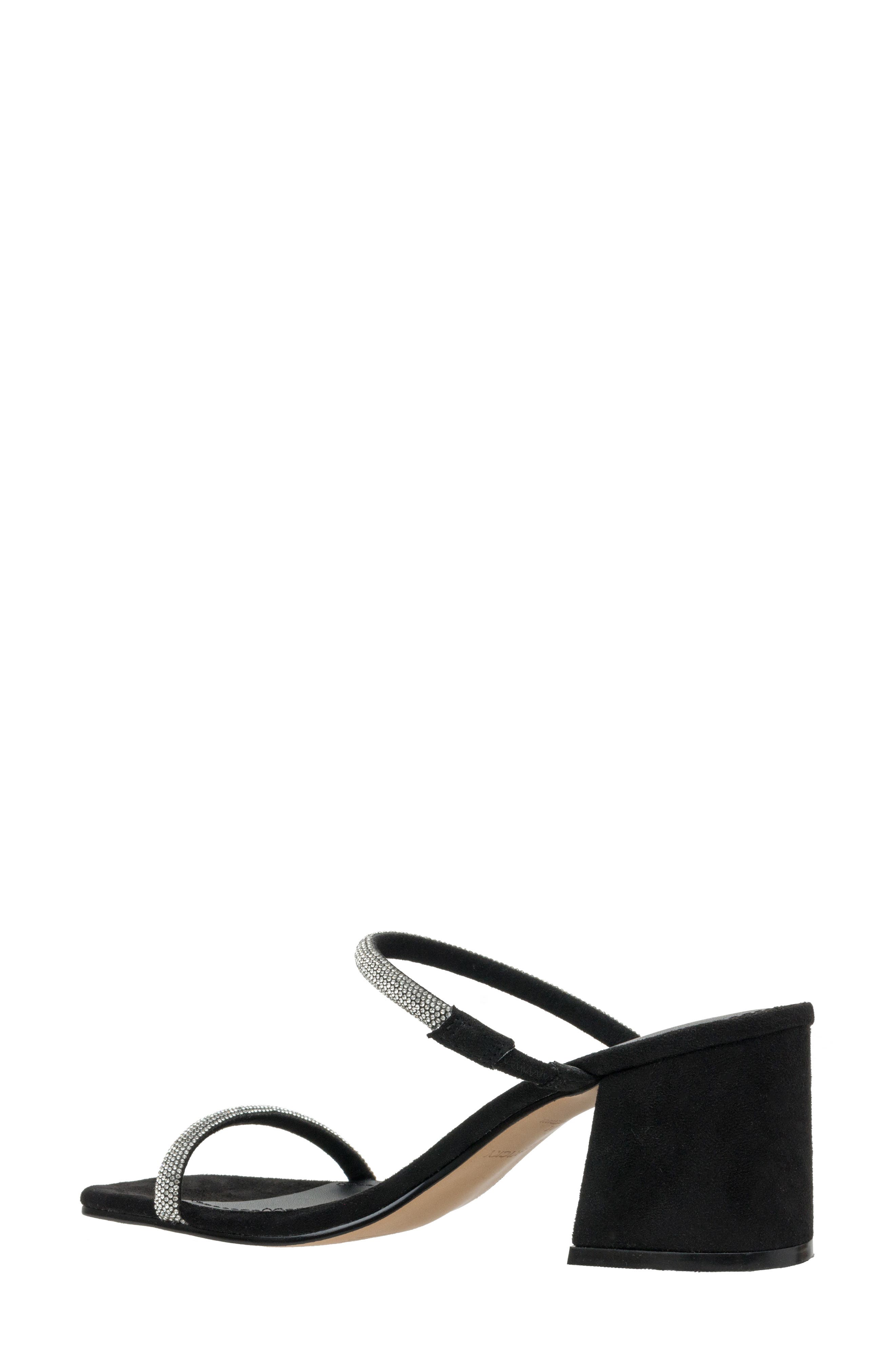 Lisa Vicky Mood Pavé Block Heel Slide Sandal, Alternate, color, 