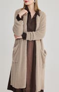 LUUKAA Lou Shaggy Knit Cardigan