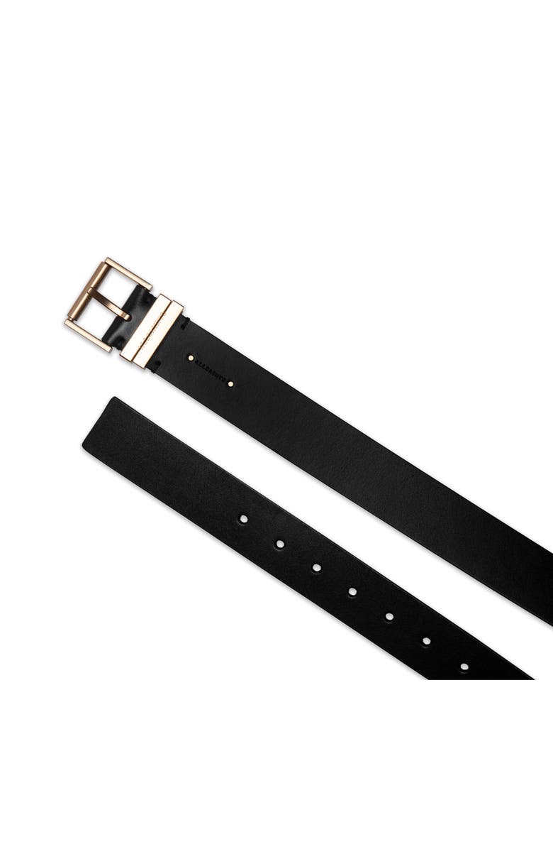 AllSaints Leather Belt, Alternate, color,