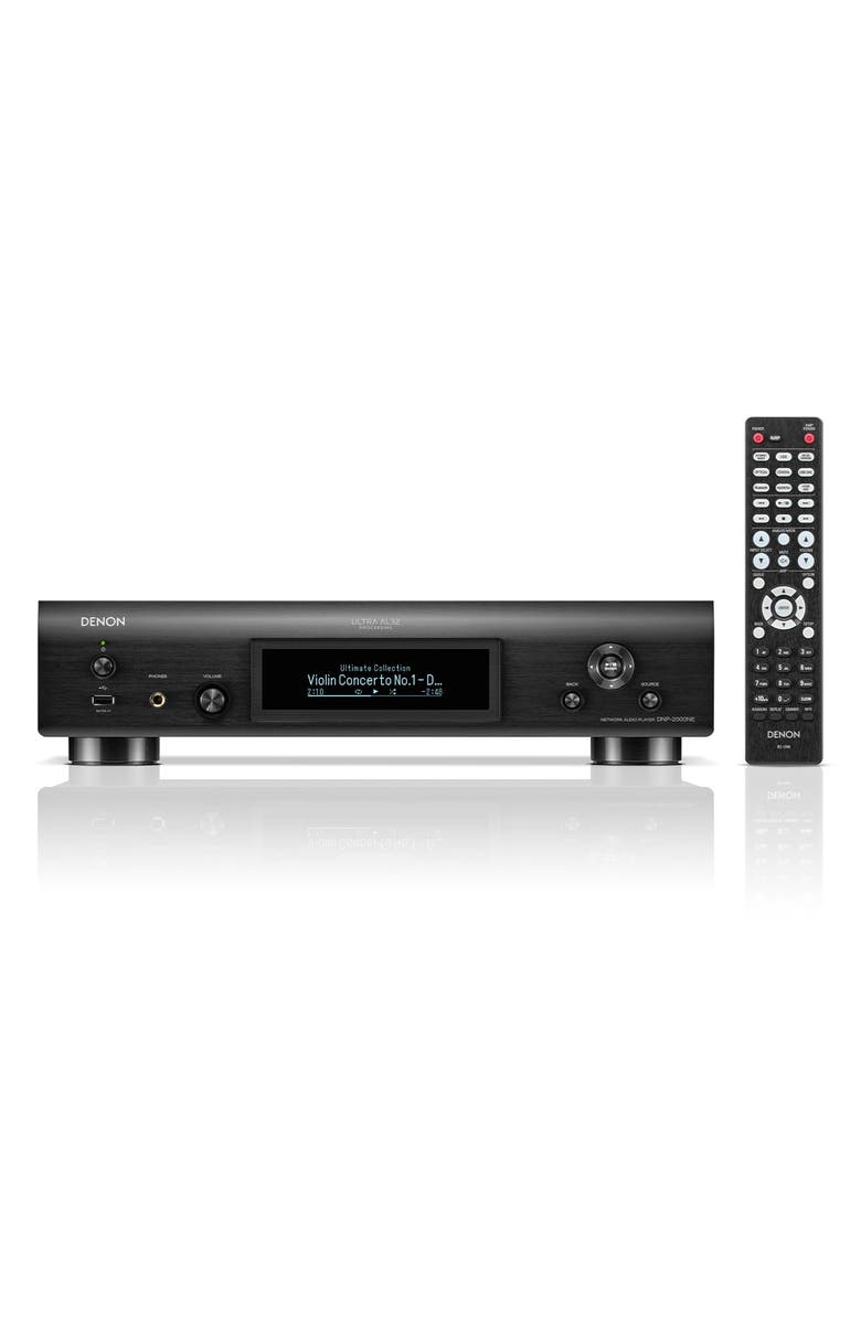 Denon DNP-2000NE Network Player with Ultra AL32 Processing and HEOS Built-In, Main, color, Black