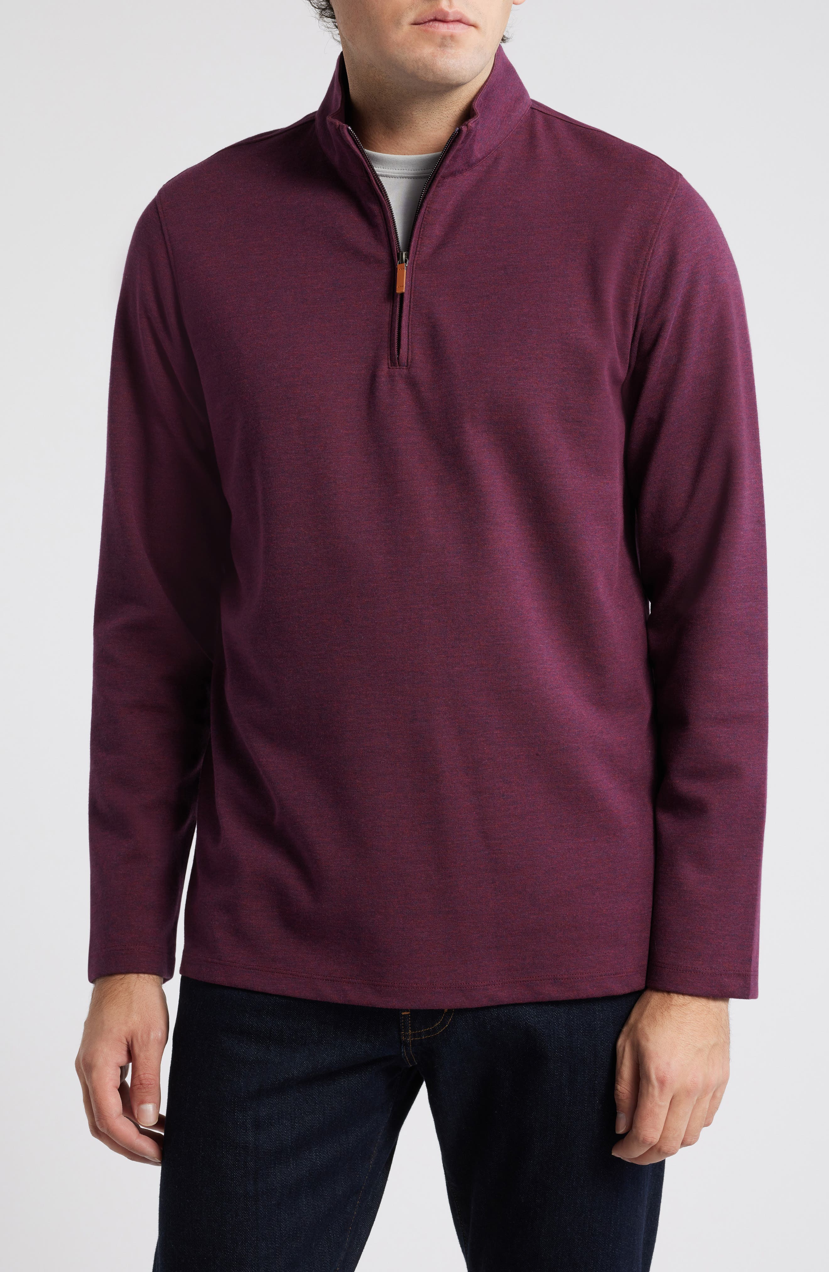Mizzen+Main KPI Quarter Zip Pullover Sweatshirt (Men) | Nordstrom