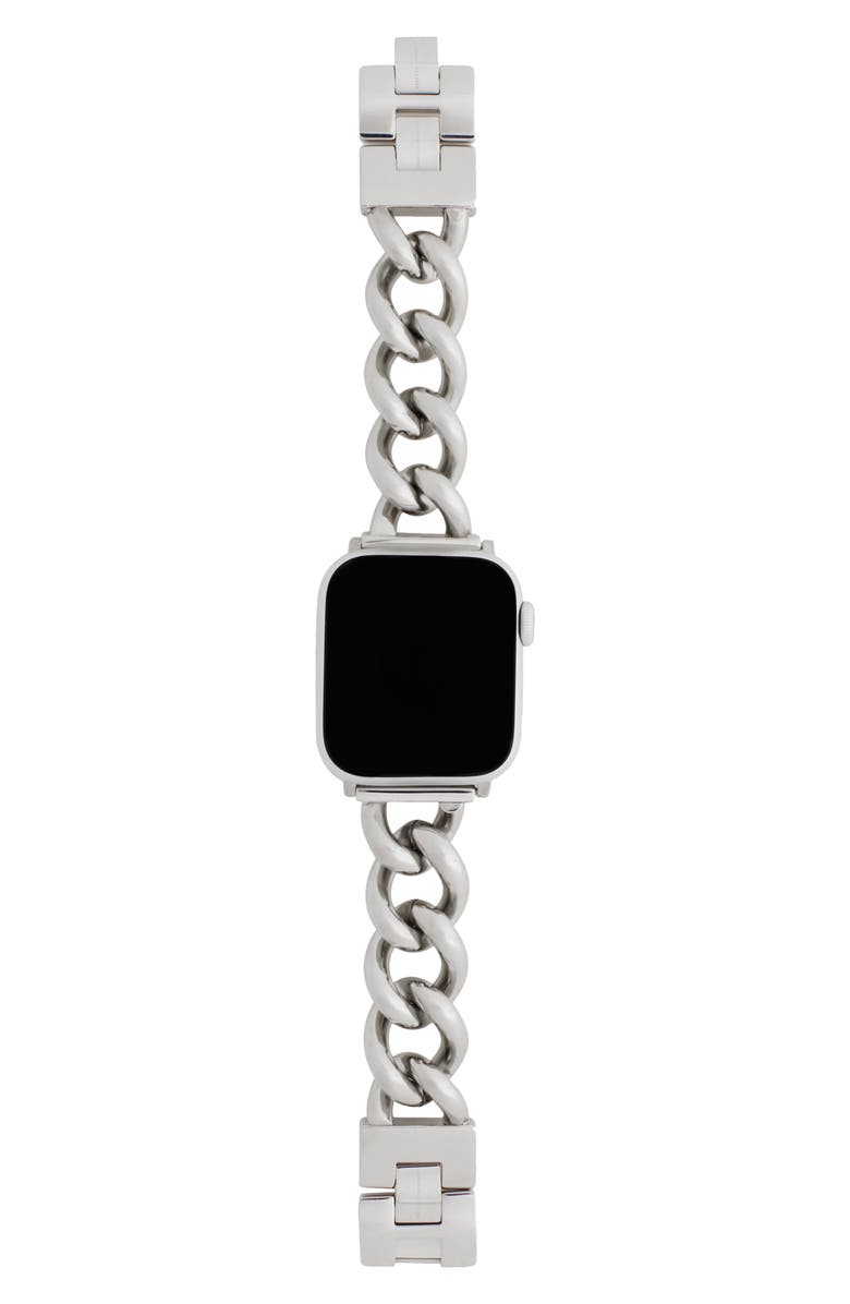Rebecca Minkoff Curb Link Apple Watch<sup>®</sup> Bracelet Strap, Alternate, color,