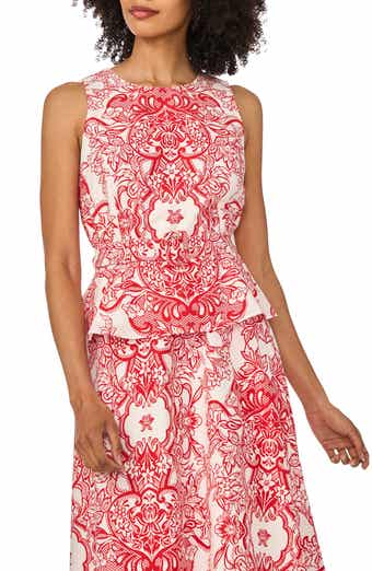 Ted Baker Belted Peplum Top