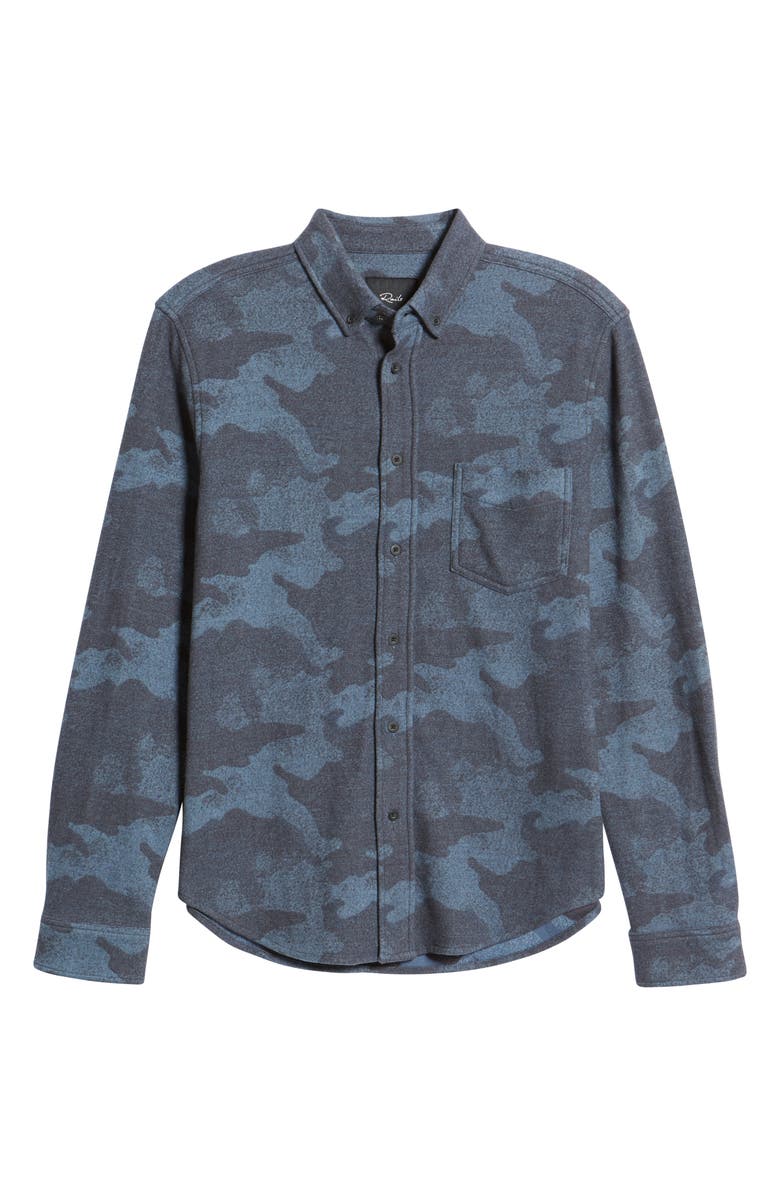 Rails Berkeley Classic Fit Heathered Camo Button-Down Shirt, Alternate, color,