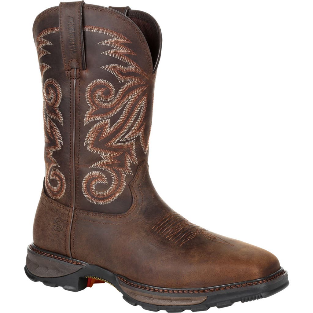 Durango Waterproof Steel Toe Waterproof Western Work Boot