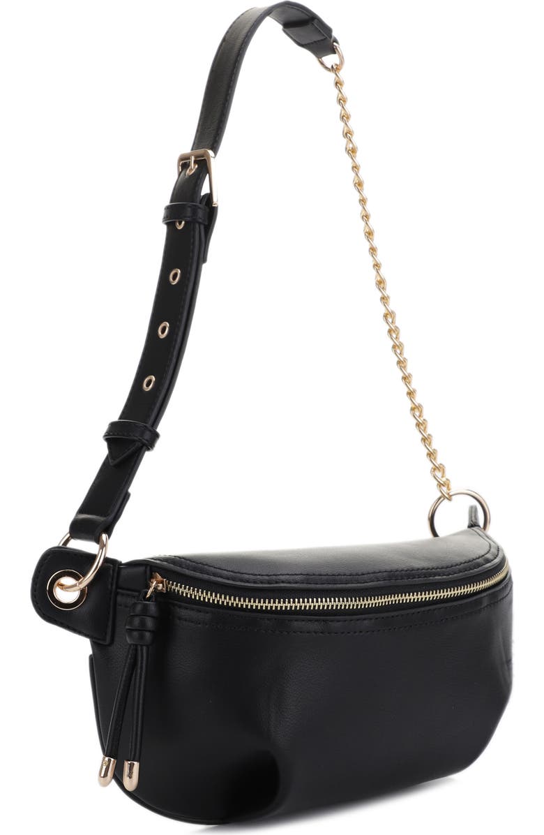 Mali + Lili Evelyn Vegan Leather Belt Bag, Alternate, color,