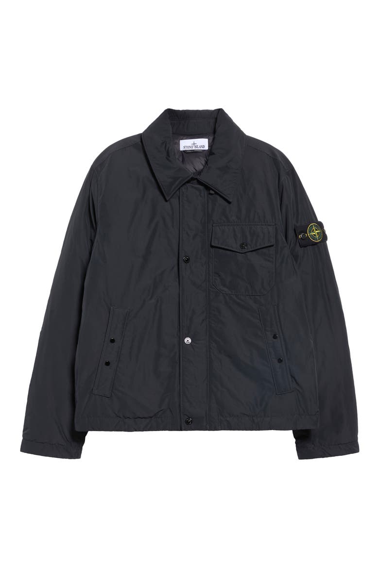 Water Repellent Down Jacket, Main, color, V0029 BLACK